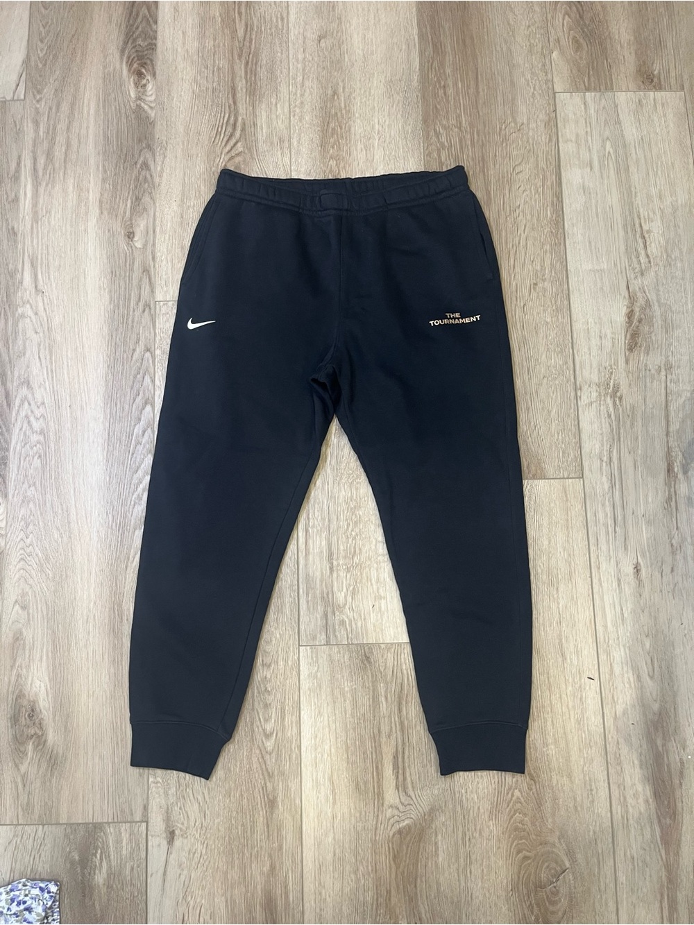 Nike Black 'The Tournament' Men's Fleece Joggers